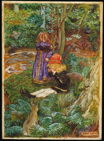 They Sat Down and Cried by John Byam Liston Shaw