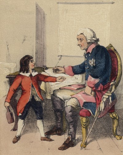 Frederick the Great and His Nephew by John Callcott Horsley