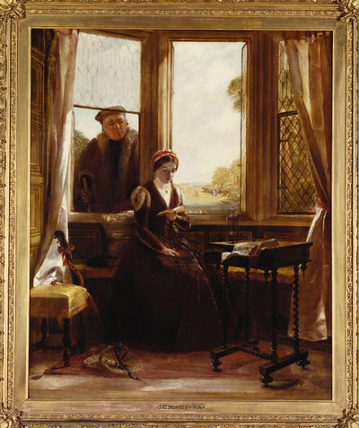 Lady Jane Grey and Roger Ascham by John Callcott Horsley