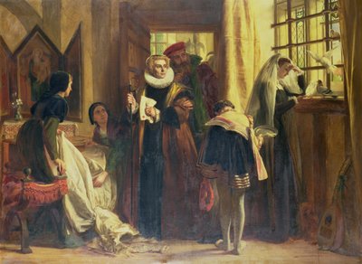 Mary Queen of Scots in Captivity by John Callcott Horsley
