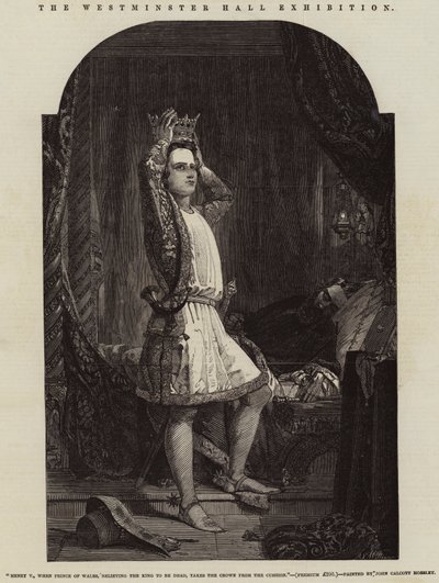 The Westminster Hall Exhibition by John Callcott Horsley