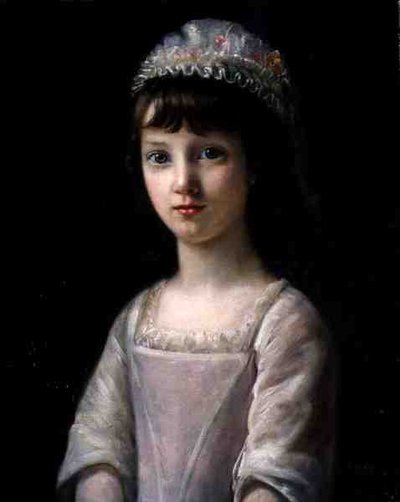 Portrait of a Girl in a Cap by John Camillus Hone