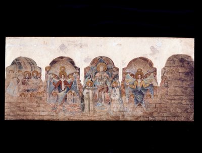 Study of the Wall Paintings at the Chapter House by John Carter