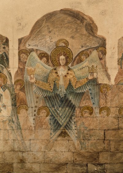 Study of the Wall Paintings at the Chapter House by John Carter
