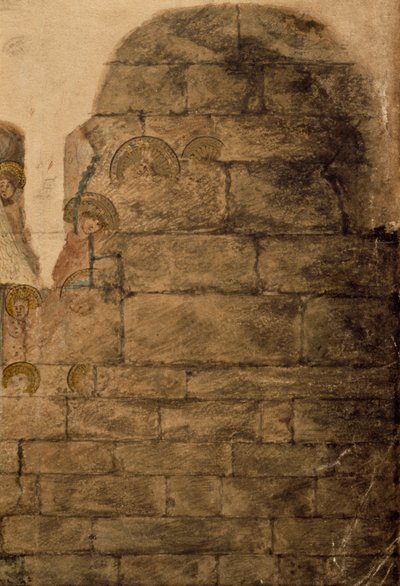 Study of the Wall Paintings at the Chapter House by John Carter