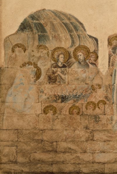 Study of the Wall Paintings at the Chapter House by John Carter