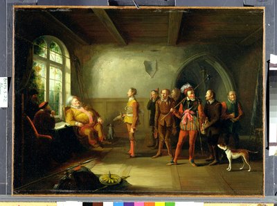 Falstaff and the Recruits, from 