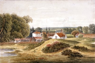 The Spaniards Inn, Hampstead Heath, Hampstead, London, c1820 by John Cawthorn