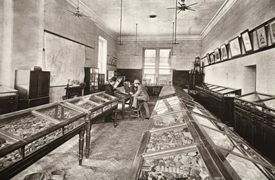 Museum, Camborne Mining School, illustration from 