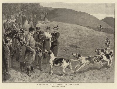 A Hound Trail in Cumberland, the Finish by John Charlton