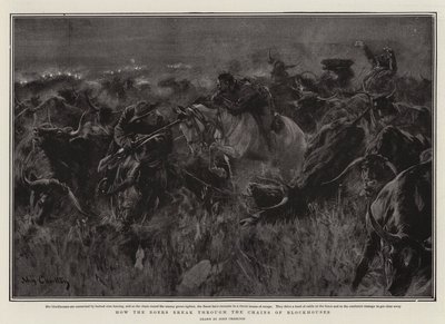 How the Boers Break Through the Chains of Blockhouses by John Charlton