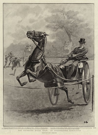 The Richmond Horse Show, an Unrehearsed Exhibition by John Charlton