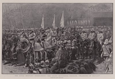 The Royal Military Tournament, the Grand Historical Pageant, Warriors of Britain by John Charlton