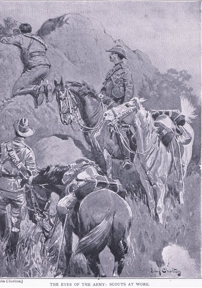 The Eyes of the Army, Scouts at Work, from After Pretoria: The Guerilla War by John Charlton