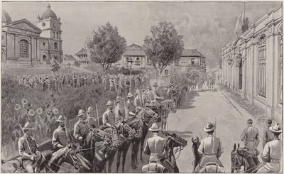 The surrender of Santiago by John Charlton