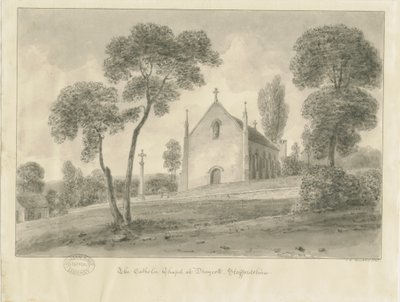 Cresswell - Draycott-in-the-Moors Catholic Chapel by John Chessell Buckler