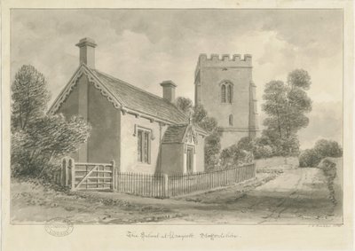 School, Draycott in the Moors by John Chessell Buckler