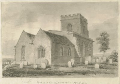 Draycott in the Moors Church by John Chessell Buckler
