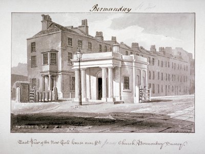 East view of the new toll house near St James