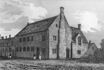 Grammar School at Burford, Oxfordshire by John Chessell Buckler