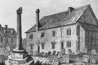 Grammar School at Dorchester, Oxfordshire by John Chessell Buckler