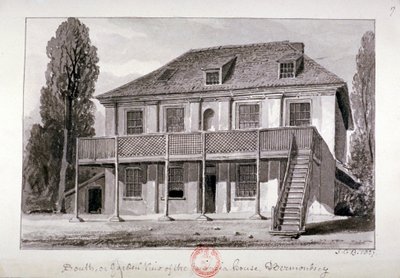 Jamaica House, Cherry Garden Street, Bermondsey, London, 1827 by John Chessell Buckler