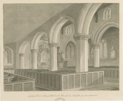 Lichfield - Interior of St. Michael