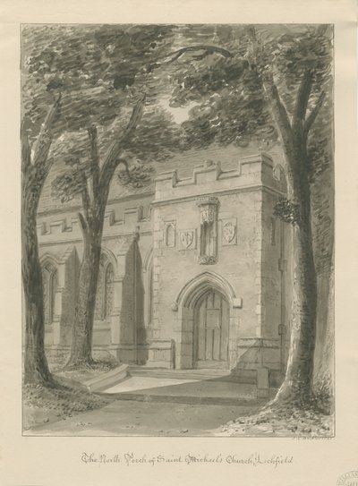Lichfield - North Porch of St. Michael