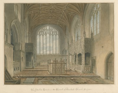 Sussex - Arundel Church - The Fitzalan Tombs, 1825 by John Chessell Buckler