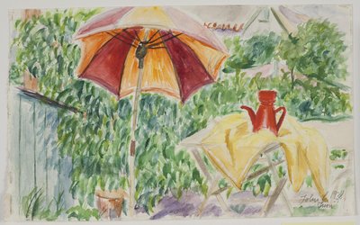 Sunshade in the Garden by John Christensen