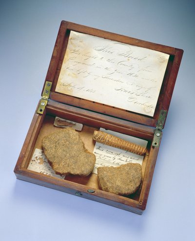 Relic Box, from Dorchester, Massachusetts, 1835 by John Clapp