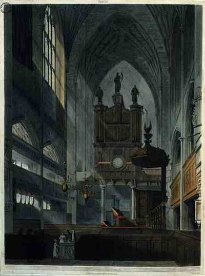 Interior of the Abbey, from 