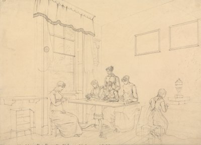 A Room at Great Grove House, Kensington, Mrs. Bavizzetti