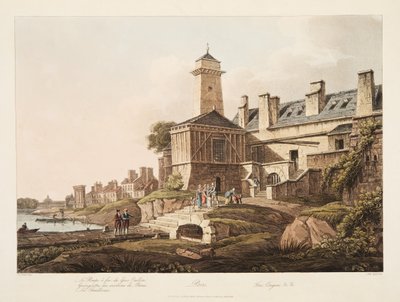 Paris, Fire Engine, illustration from Versailles, Paris and Saint Denis by John Claude Nattes