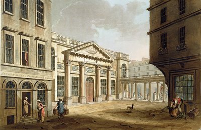 The Pump Room by John Claude Nattes