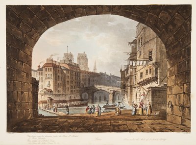 From under the Arch of St Michael