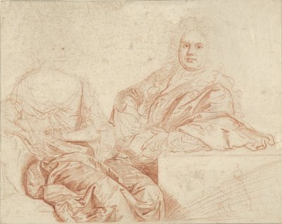 Portrait of Grinling Gibbons and His Wife by John Closterman