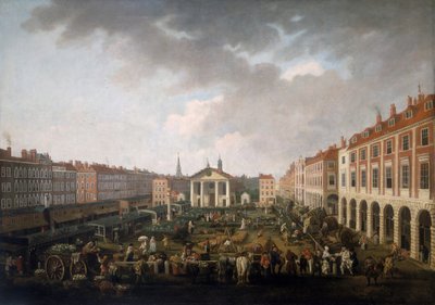 Covent Garden Piazza and Market by John Collet