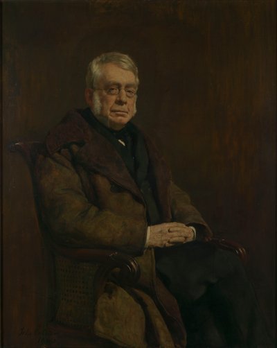 Portrait of Sir George Biddell Airy by John Collier