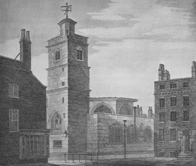Church of St Bartholomew the Less, City of London by John Coney