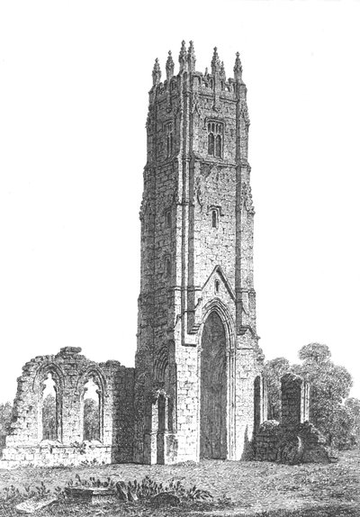 Grey Friars Tower, Richmond, North Yorkshire, c. 1800-1833 by John Coney