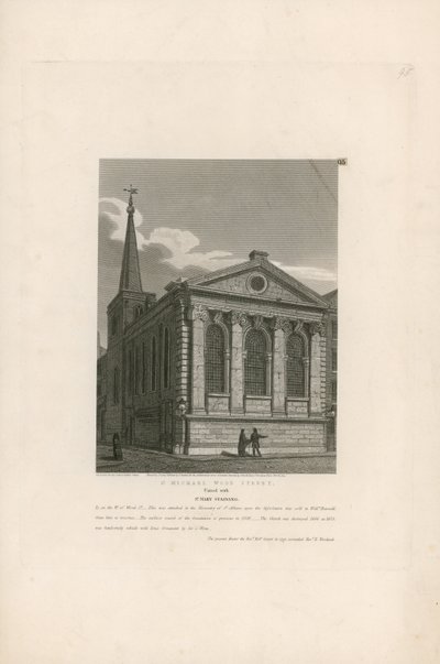 St Michael, Wood Street, London by John Coney