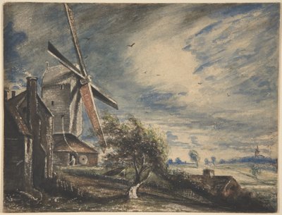 A Mill Near Colchester by John Constable