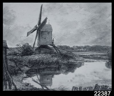 A Mill on the Banks of the River Stour by John Constable