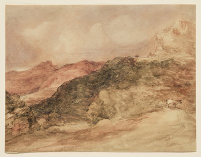 Bow Fell and Langdale Pikes by John Constable