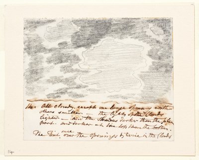 Cloud Study (after Alexander Cozens