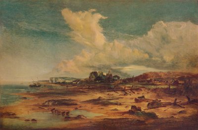 Coast Scene with Church, c1824 by John Constable