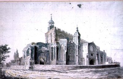 East Bergholt Church: the Exterior from the South-west by John Constable