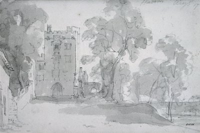 Haddon Hall by John Constable