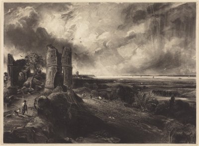 Hadleigh Castle (Large Plate) by John Constable